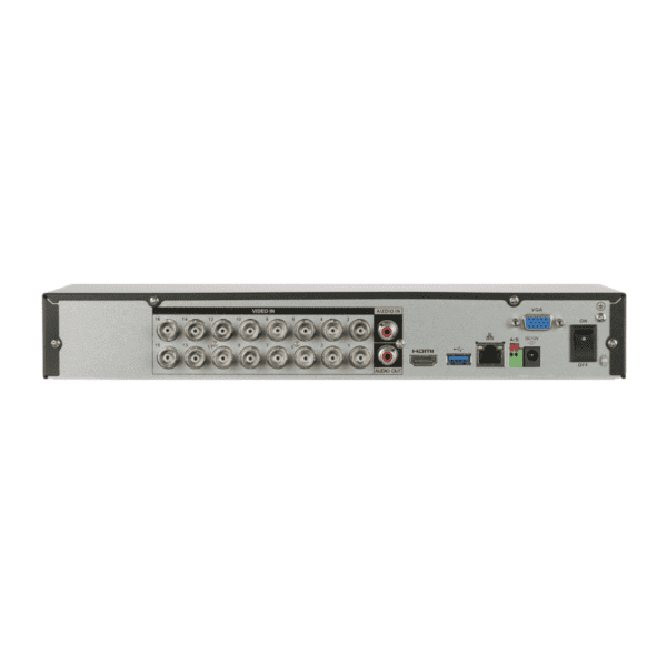 DAHUA XVR DH-XVR5116HS-I3 16CH/5M-N/1080+8 IP/1 BAHÍA/H.265+/MAX128MBPS - Imagen 3