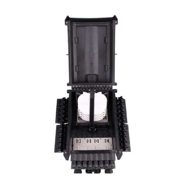 PSTEL CAJA NAP IP68 VACÍA CON 16  2 ABRAZADERAS METÁLICAS -TLM