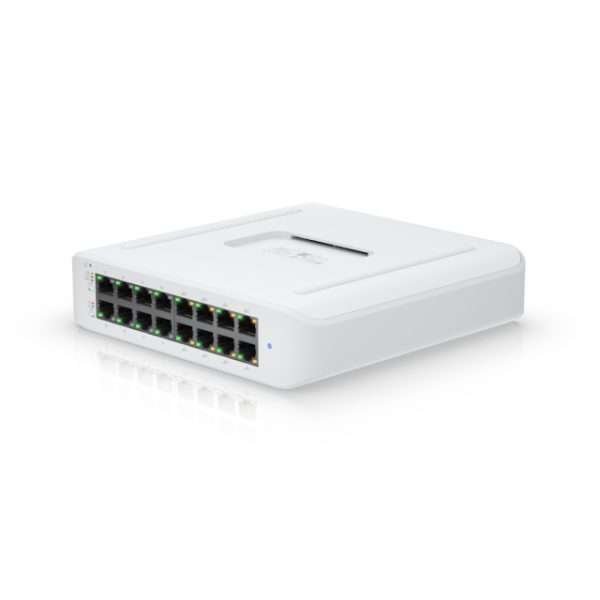 UBIQUITI UNIFI SWITCH USW-LITE-16-PoE 16P GIGA (8P PoE+) - Imagen 3