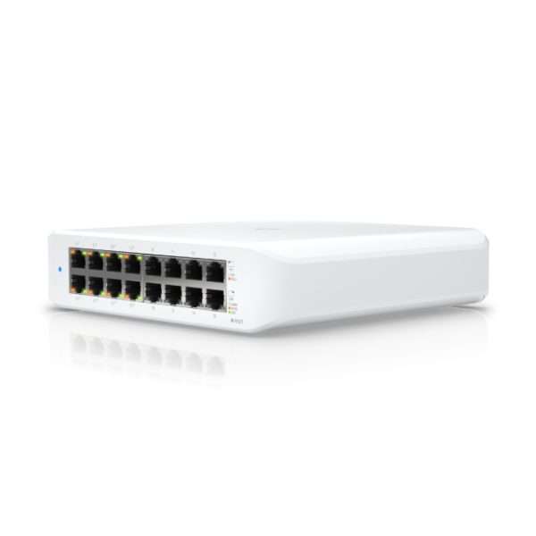 UBIQUITI UNIFI SWITCH USW-LITE-16-PoE 16P GIGA (8P PoE+) - Imagen 4