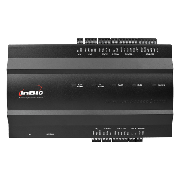 ZKTECO PANEL IP BIOMÉTRICOS INBIO 460 PRO PLUS PARA CONTROL DE ACCESO 4 PUERTAS