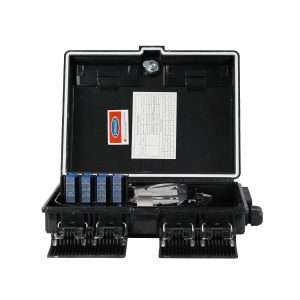 PSTEL CAJA NAP IP 65 COMPLETA 1 SPLITTER PLC 1X16 SC/UPC 16 ADAPTADORES SC/UPC -HN