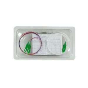 PSTEL SPLITTER 1x2 CONECTORIZADO SC/APC BALANCEADO - HN