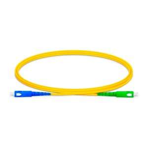PSTEL PATCHCORD SC/APC - SC/UPC SIMPLEX 3MM LSZH 2 METROS -TLM