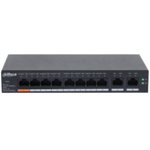 DAHUA SWITCH POE DH-CS4010-8GT-60 ADMINISTRABLE / 8 PUERTOS / GIGABIT