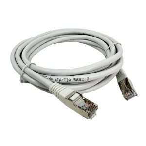 QPCOM PATCH CORD QP-6A0320G CAT 6A FTP 3MT GRIS